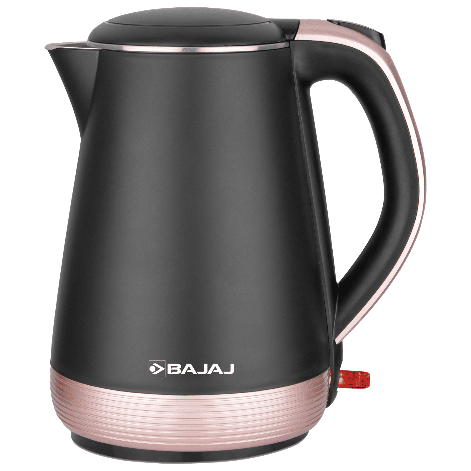 BAJAJ KTP 1300 Watt 1.7 Litre Electric Kettle with Cool Touch Body (Black & Gold)