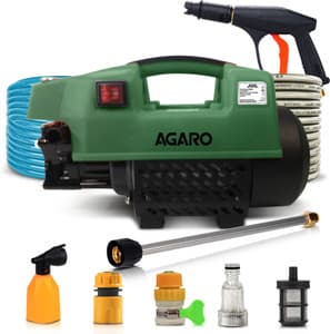AGARO Supreme 1800 Watt, 120 Bar, 6.5L/Min Flow Rate, 4 Mtr Outlet Hose, Green Pressure Washer Price in India - Buy AGARO Supreme 1800 Watt, 120 Bar, 6.5L/Min Flow Rate, 4 Mtr Outlet Hose, Green Pressure Washer online at Flipkart.com