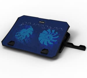 EVOFOX Frost 15.6 inches with blue LED 2 Fan Ergonomic Cooling Pad with Adjustable Height - EVOFOX : Flipkart.com
