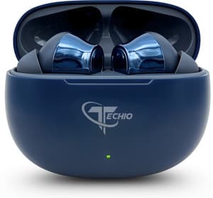 TECHIO NIRVANA X True Wireless with IPX5 Waterproof, Deep Bass, and Long Battery Life Bluetooth Price in India - Buy TECHIO NIRVANA X True Wireless with IPX5 Waterproof, Deep Bass, and Long Battery Life Bluetooth Online - TECHIO : Flipkart.com