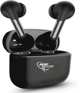 TECHIO SoundRush Earbuds with Type-C Fast Charging, Noise Reduction & ENC Support Bluetooth Price in India - Buy TECHIO SoundRush Earbuds with Type-C Fast Charging, Noise Reduction & ENC Support Bluetooth Online - TECHIO : Flipkart.com