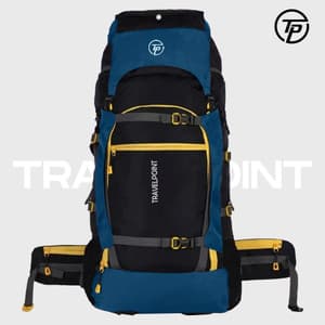 TRAVEL POINT WATERPROOF TREKKING BAG HIKKING BACKPACK FOR TRAVEL & OUTDOOR Rucksack - 60 L Blue - Price in India | Flipkart.com