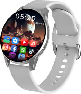 TECHIO Active 2 Round Stay Connected with YouTube, Facebook, and Insta Notifications Smartwatch Price in India - Buy TECHIO Active 2 Round Stay Connected with YouTube, Facebook, and Insta Notifications Smartwatch online at Flipkart.com
