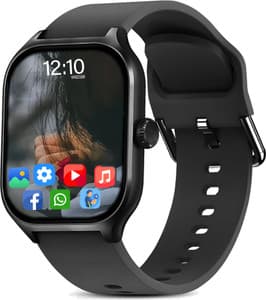 TECHIO H9 2.01" Display Amoled, Bluetooth calling, Health tracking & Games with Earbuds Smartwatch Price in India - Buy TECHIO H9 2.01" Display Amoled, Bluetooth calling, Health tracking & Games with Earbuds Smartwatch online at Flipkart.com