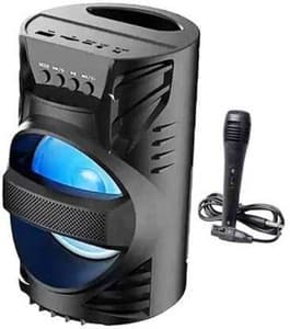 Buy JOKIN wireless rechargeable speaker with mic for singing and recording 10 W Bluetooth Speaker Online from Flipkart.com