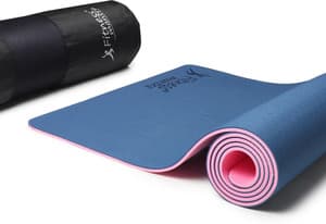 Fitness Mantra Premium TPE Dual Color Anti-Slip with Cover Bag| Navy Blue + Pink| 6 mm Yoga Mat - Buy Fitness Mantra Premium TPE Dual Color Anti-Slip with Cover Bag| Navy Blue + Pink| 6 mm Yoga Mat Online at Best Prices in India - Yoga | Flipkart.com