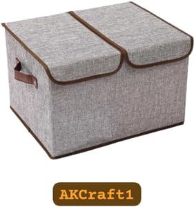 Mteaser Foldable Storage Box/Drawer with Lid & Handle Closet Organizer| 2Pcs Storage Box Price in India - Buy Mteaser Foldable Storage Box/Drawer with Lid & Handle Closet Organizer| 2Pcs Storage Box online at Flipkart.com